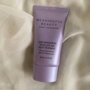 SEALED Meaningful Beauty Skin Brightening Décolleté and Neck Treatment 1.7 fl oz